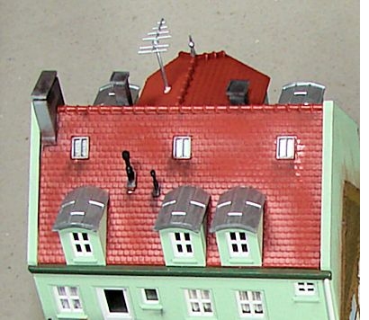 Dachgauben auf dem Dach