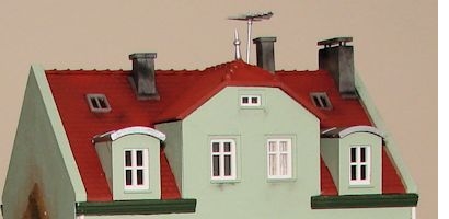 Dachgauben auf dem Dach